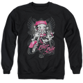 Betty Boop Biker Babe - Men's Crewneck Sweatshirt T-Shirts, Hoodie | ZylaModa.com