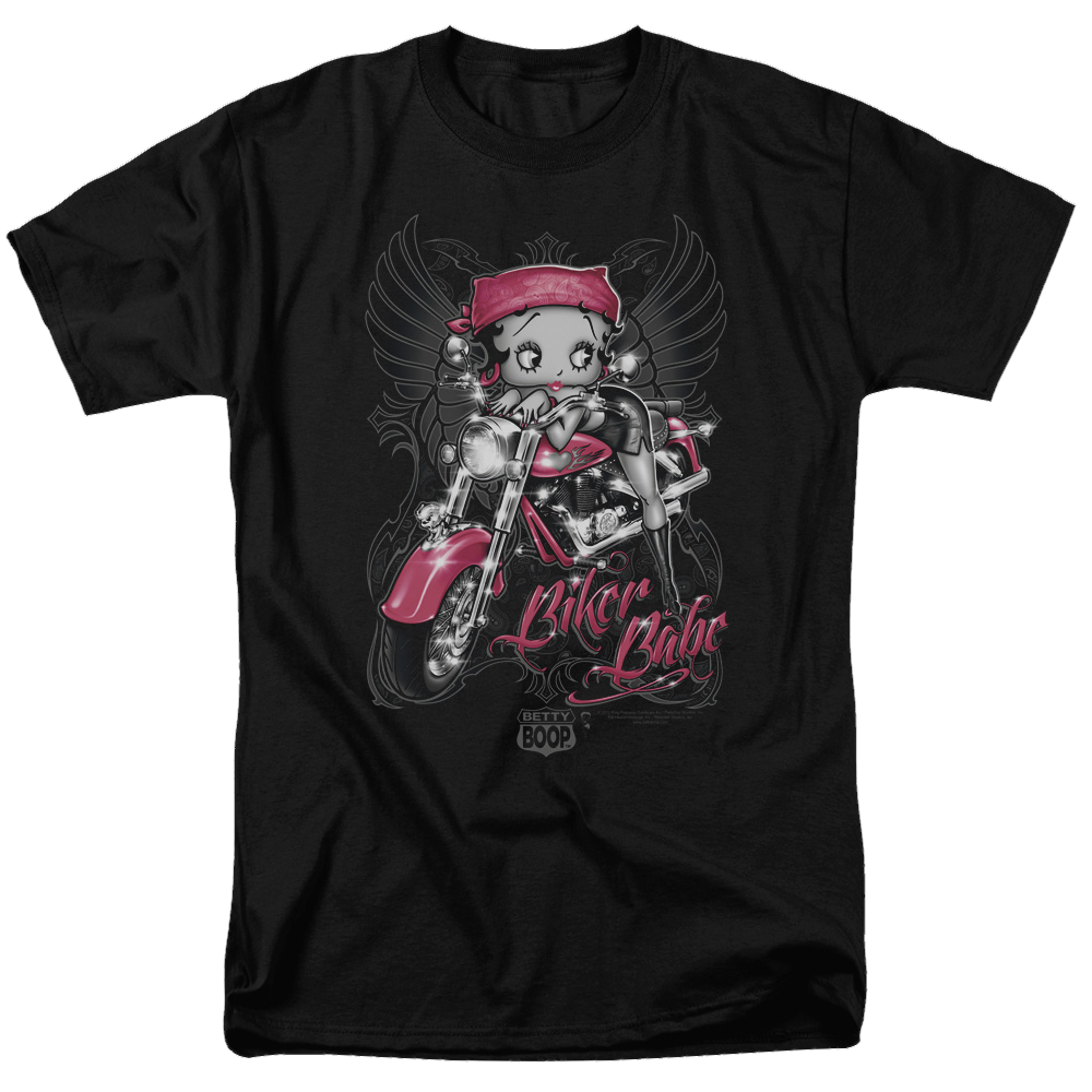 Betty Boop Biker Babe - Men's Regular Fit T-Shirt Hoodie, Sweatshirt | ZylaModa.com