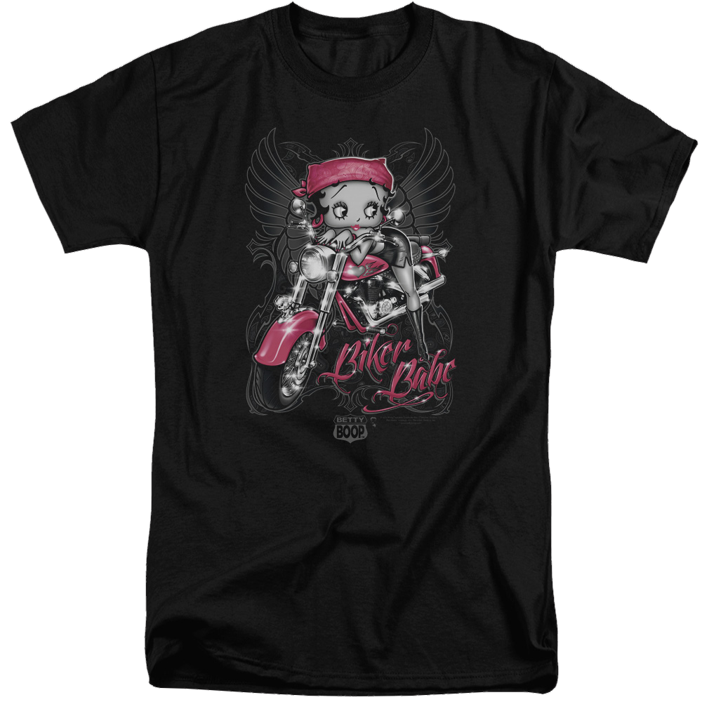 Betty Boop Biker Babe - Men's Tall Fit T-Shirt Hoodie, Sweatshirt | ZylaModa.com