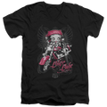 Betty Boop Biker Babe - Men's V-Neck T-Shirt Hoodie, Sweatshirt | ZylaModa.com