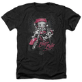 Betty Boop Biker Babe - Men's Heather T-Shirt Hoodie, Sweatshirt | ZylaModa.com