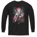 Betty Boop Biker Babe - Youth Long Sleeve T-Shirt Hoodie, Sweatshirt | ZylaModa.com