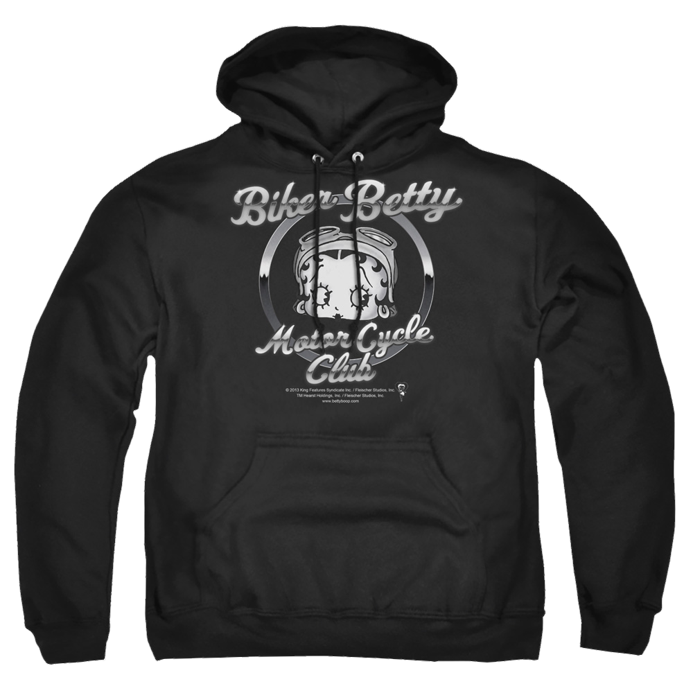 Betty Boop Chromed Logo - Pullover Hoodie T-Shirts, Sweatshirt | ZylaModa.com