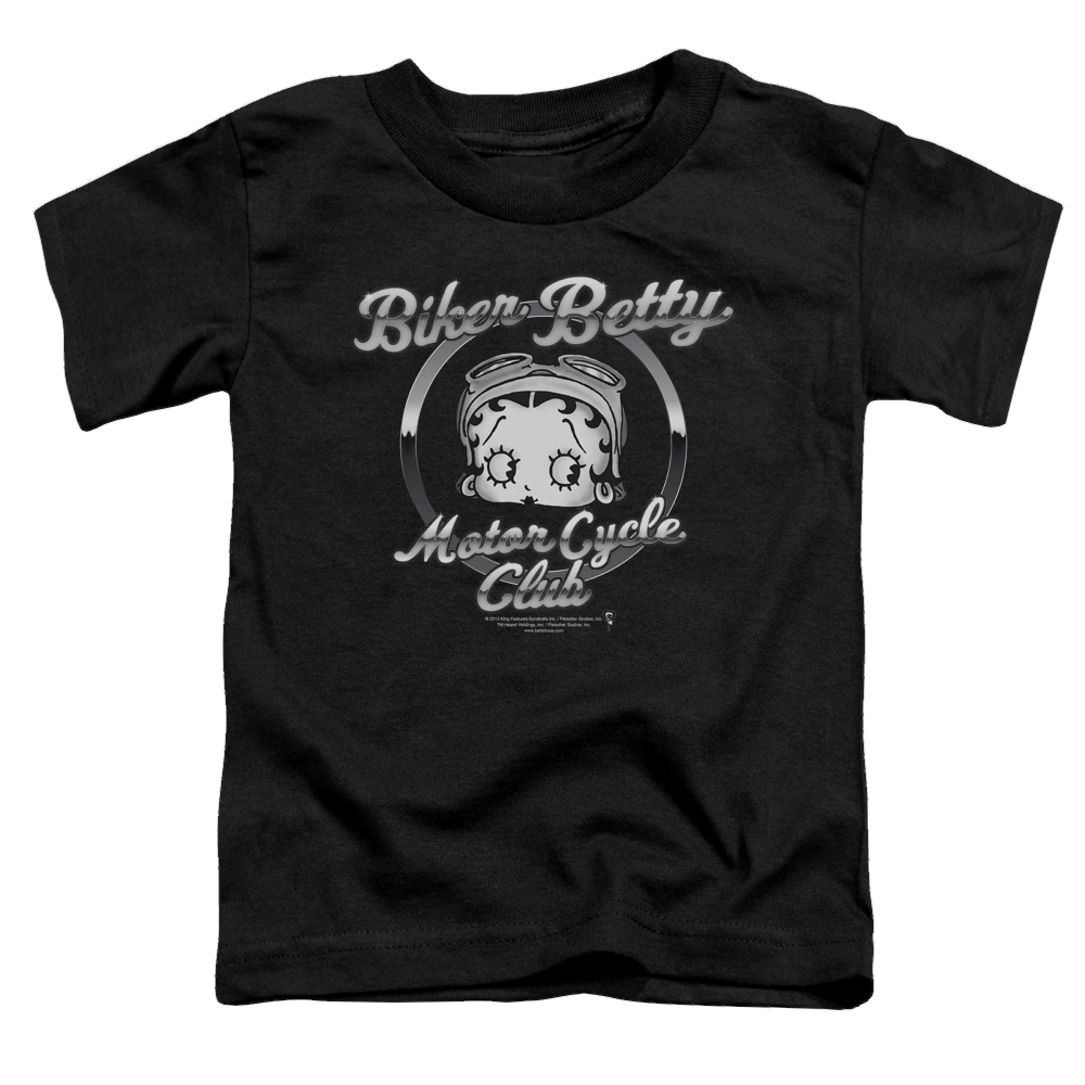 Betty Boop Chromed Logo - Toddler T-Shirt Hoodie, Sweatshirt | ZylaModa.com