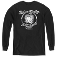 Betty Boop Chromed Logo - Youth Long Sleeve T-Shirt Hoodie, Sweatshirt | ZylaModa.com