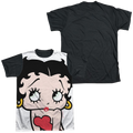 Betty Boop Big Boop Head - Men's Black Back T-Shirt Hoodie, Sweatshirt | ZylaModa.com