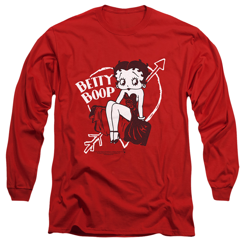 Betty Boop Lover Girl - Men's Long Sleeve T-Shirt Hoodie, Sweatshirt | ZylaModa.com