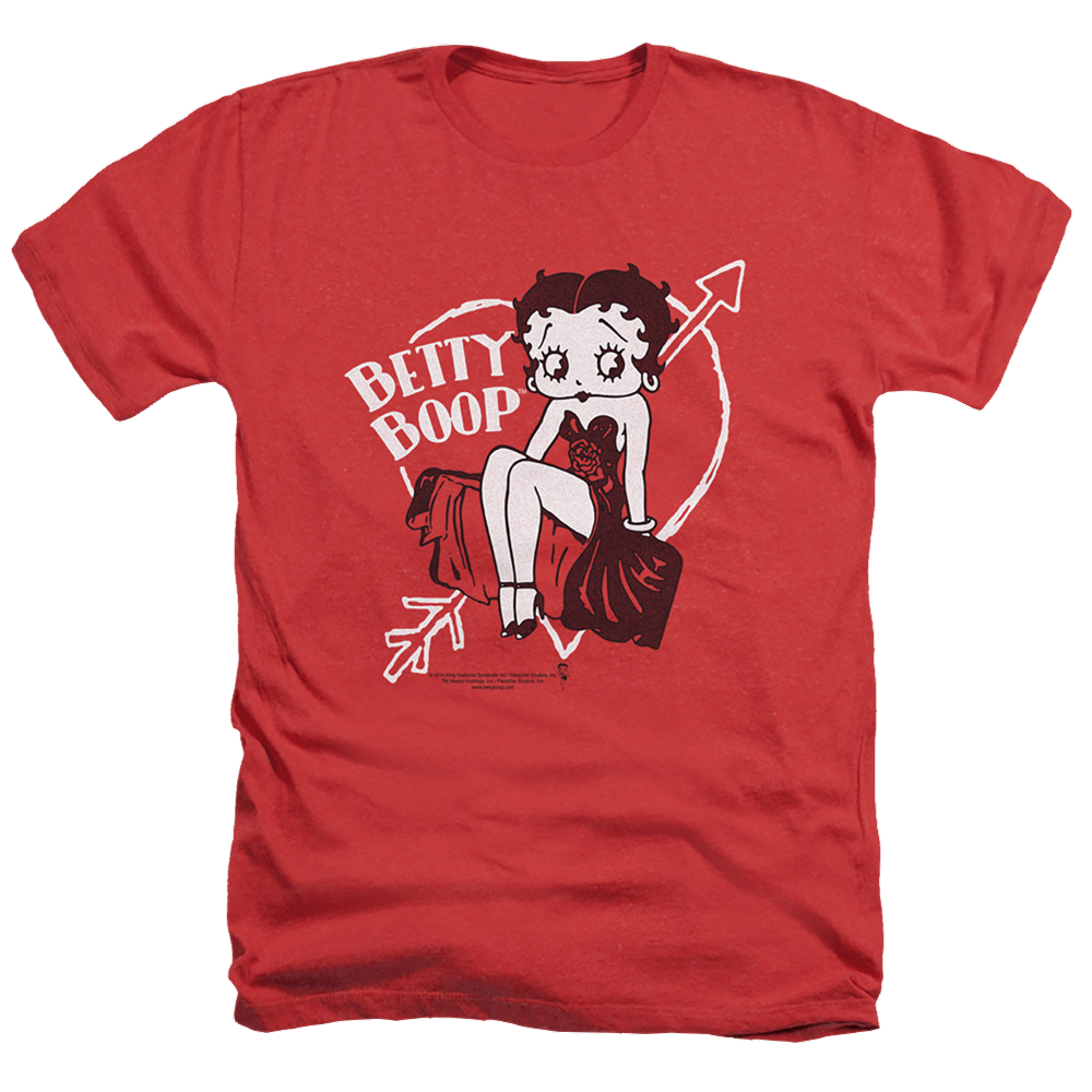 Betty Boop Lover Girl - Men's Heather T-Shirt Hoodie, Sweatshirt | ZylaModa.com