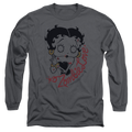 Betty Boop Classic Zombie - Men's Long Sleeve T-Shirt Hoodie, Sweatshirt | ZylaModa.com