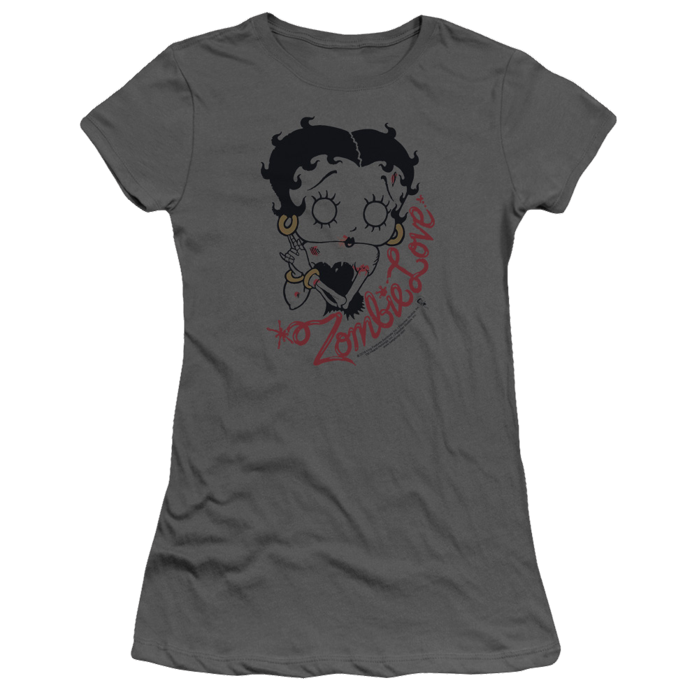 Betty Boop Classic Zombie - Juniors T-Shirt Hoodie, Sweatshirt | ZylaModa.com