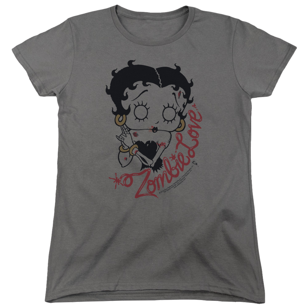 Betty Boop Classic Zombie - Women's T-Shirt Hoodie, Sweatshirt | ZylaModa.com