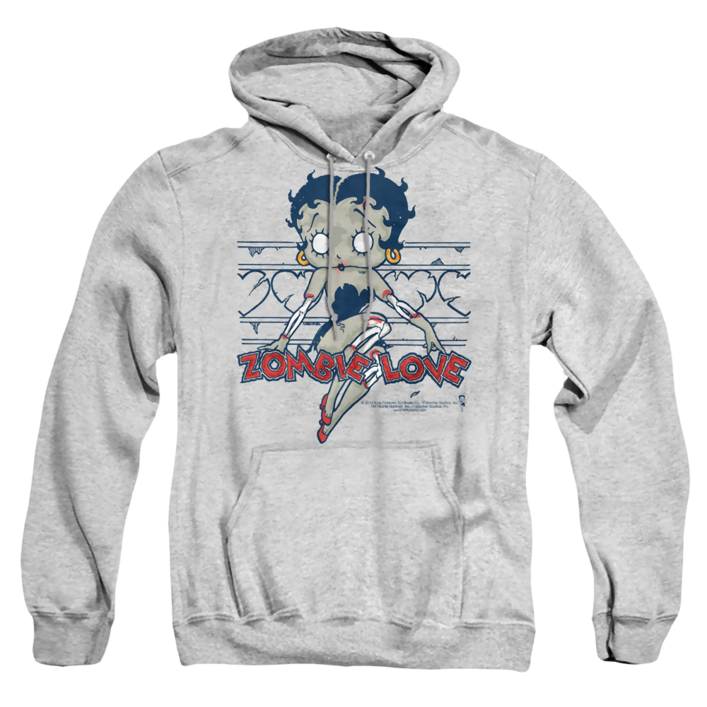 Betty Boop Zombie Pinup - Pullover Hoodie T-Shirts, Sweatshirt | ZylaModa.com