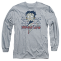 Betty Boop Zombie Pinup - Men's Long Sleeve T-Shirt Hoodie, Sweatshirt | ZylaModa.com