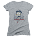 Betty Boop Zombie Pinup - Juniors V-Neck T-Shirt Hoodie, Sweatshirt | ZylaModa.com