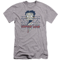 Betty Boop Zombie Pinup - Men's Premium Slim Fit T-Shirt Hoodie, Sweatshirt | ZylaModa.com