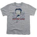 Betty Boop Zombie Pinup - Youth T-Shirt Hoodie, Sweatshirt | ZylaModa.com