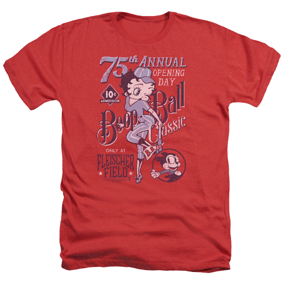 Betty Boop Boop Ball - Men's Heather T-Shirt Hoodie, Sweatshirt | ZylaModa.com
