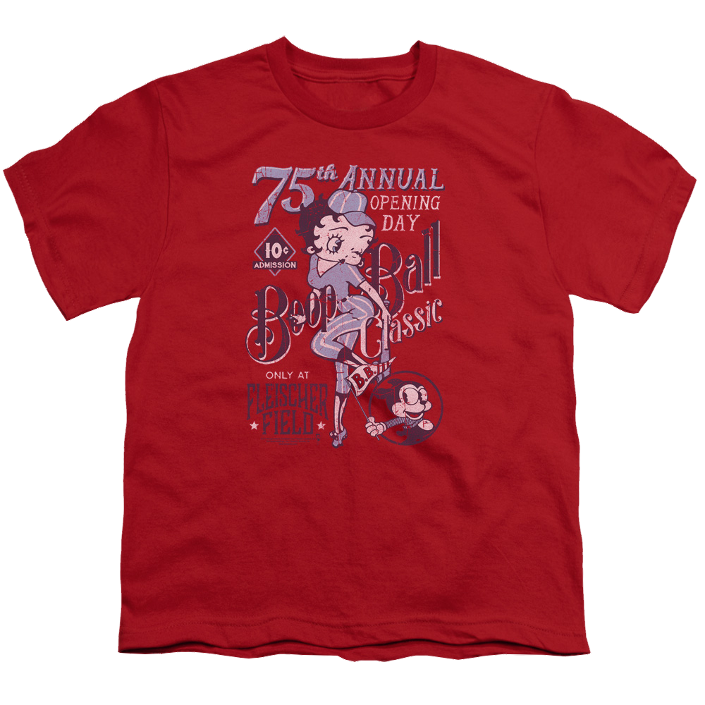 Betty Boop Boop Ball - Kid's T-Shirt Hoodie, Sweatshirt | ZylaModa.com