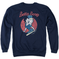 Betty Boop Team Boop - Men's Crewneck Sweatshirt T-Shirts, Hoodie | ZylaModa.com