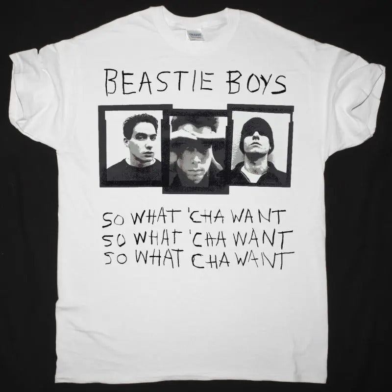 BEASTIE BOYS SO WHAT'CHA WANT NEW WHITE T-SHIRT Hoodie, Sweatshirt | ZylaModa.com