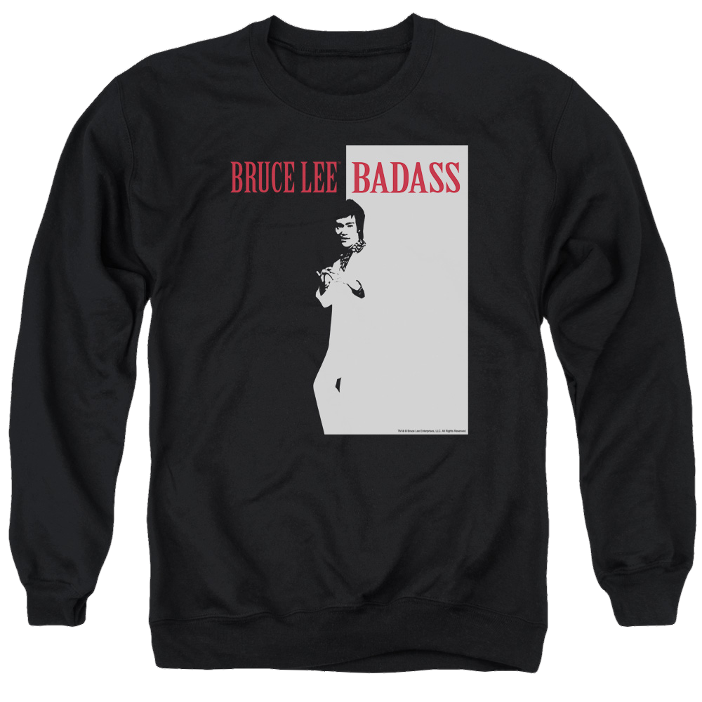 Bruce Lee Badass - Men's Crewneck Sweatshirt T-Shirts, Hoodie | ZylaModa.com
