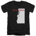 Bruce Lee Badass - Men's V-Neck T-Shirt Hoodie, Sweatshirt | ZylaModa.com