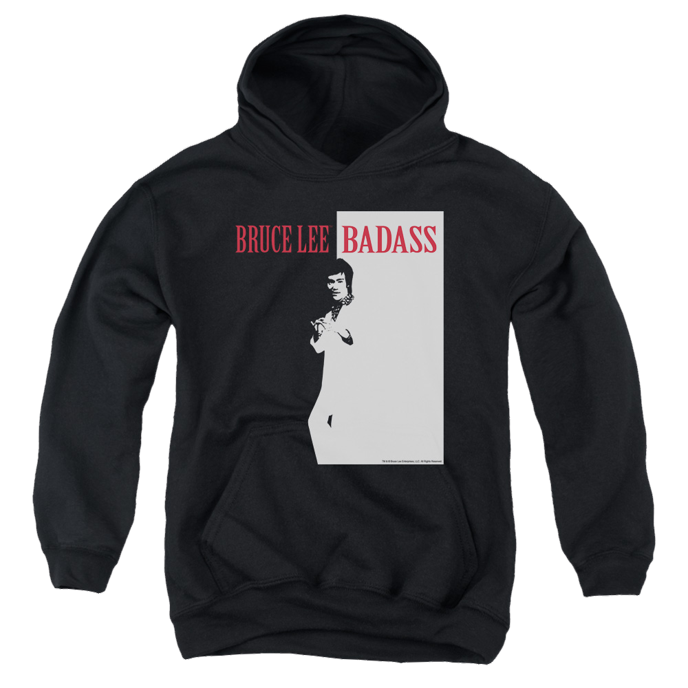 Bruce Lee Badass - Youth Hoodie (Ages 8-12) T-Shirts, Sweatshirt | ZylaModa.com