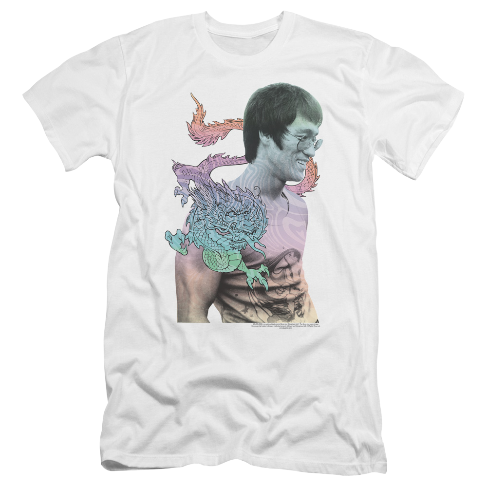 Bruce Lee A Little Bruce - Men's Premium Slim Fit T-Shirt Hoodie, Sweatshirt | ZylaModa.com