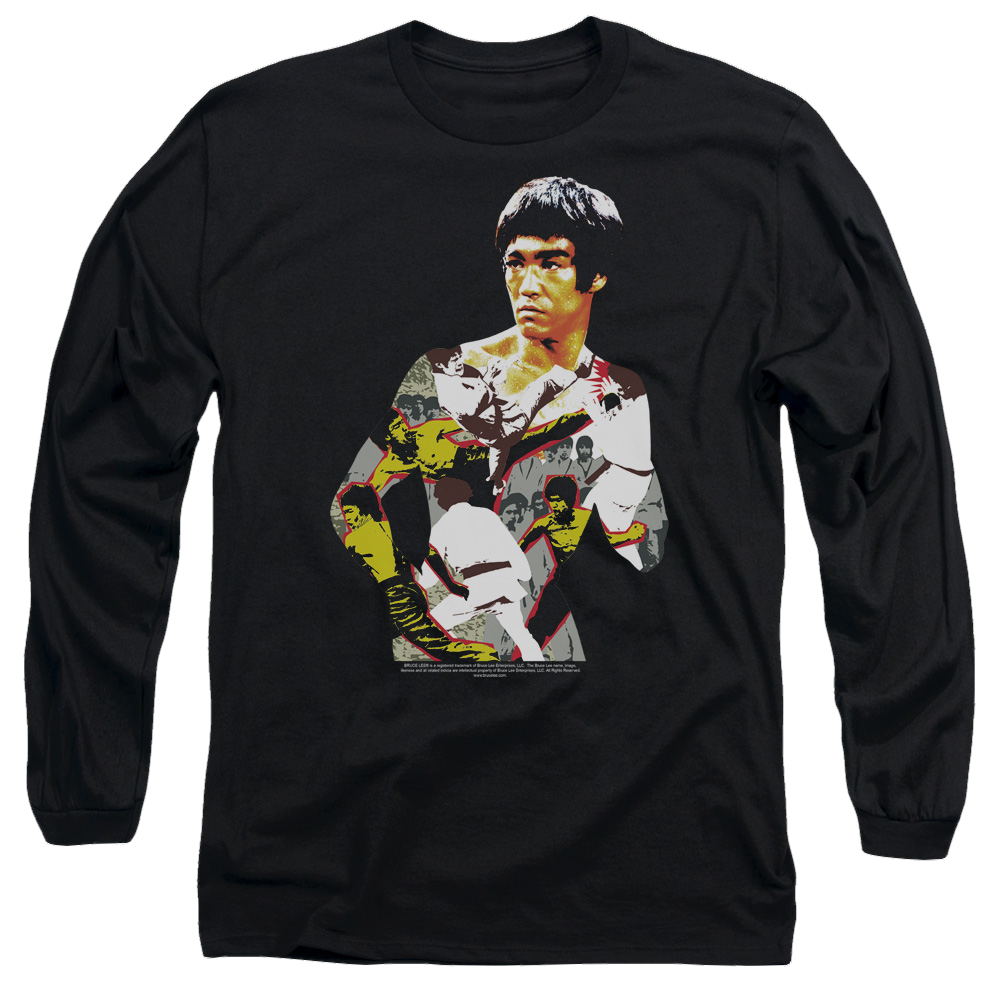 Bruce Lee Body Of Action - Men's Long Sleeve T-Shirt Hoodie, Sweatshirt | ZylaModa.com