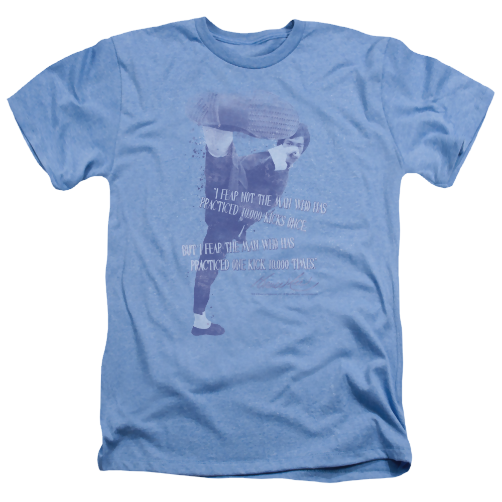Bruce Lee 10,000 Kicks - Men's Heather T-Shirt Hoodie, Sweatshirt | ZylaModa.com