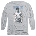 Bruce Lee Blue Jean Lee - Men's Long Sleeve T-Shirt Hoodie, Sweatshirt | ZylaModa.com