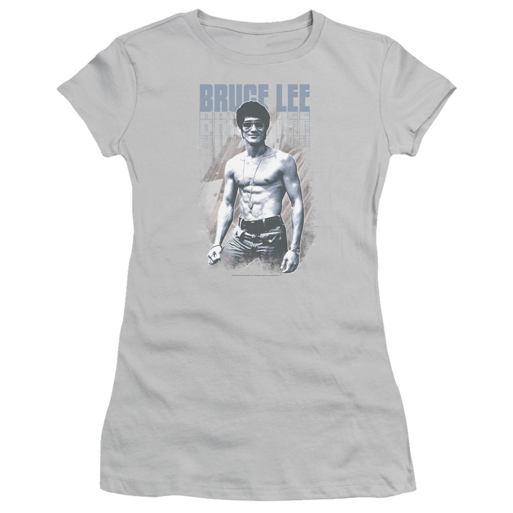 Bruce Lee Blue Jean Lee - Juniors T-Shirt Hoodie, Sweatshirt | ZylaModa.com