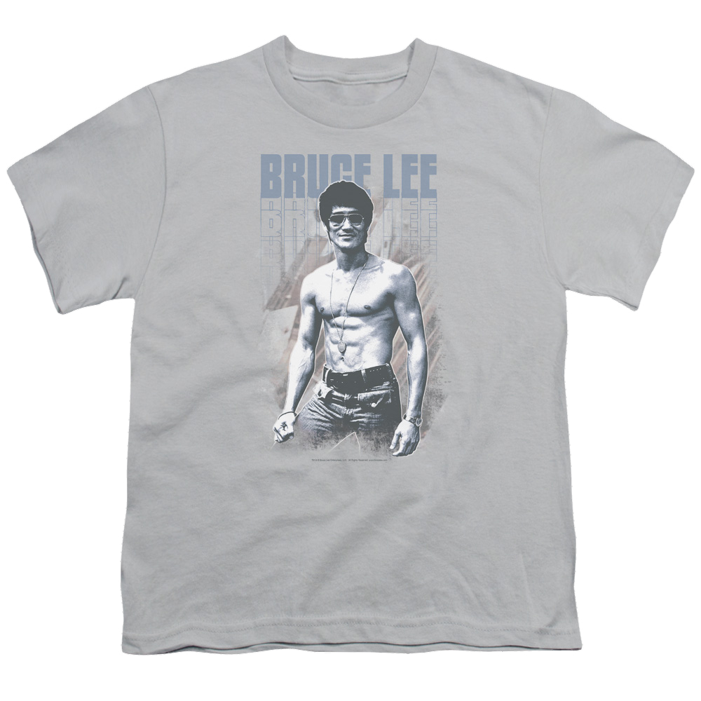 Bruce Lee Blue Jean Lee - Youth T-Shirt (Ages 8-12) Hoodie, Sweatshirt | ZylaModa.com