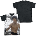 Bruce Lee Battle Ready - Men's Black Back T-Shirt Hoodie, Sweatshirt | ZylaModa.com