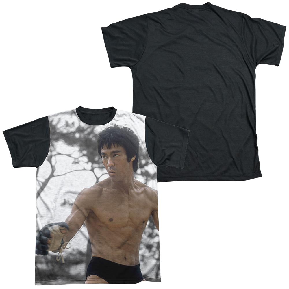 Bruce Lee Battle Ready - Men's Black Back T-Shirt Hoodie, Sweatshirt | ZylaModa.com