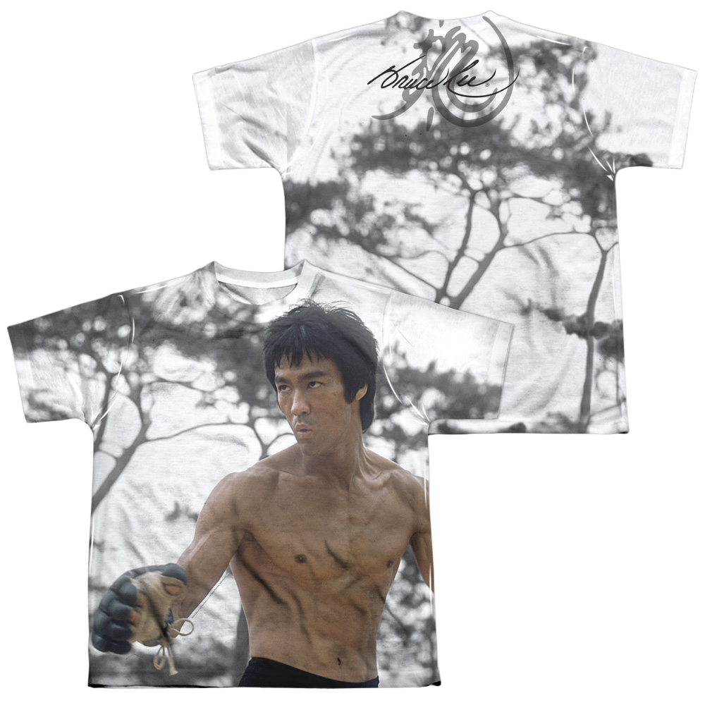 Bruce Lee Battle Ready - Youth All-Over Print T-Shirt (Ages 8-12) Hoodie, Sweatshirt | ZylaModa.com