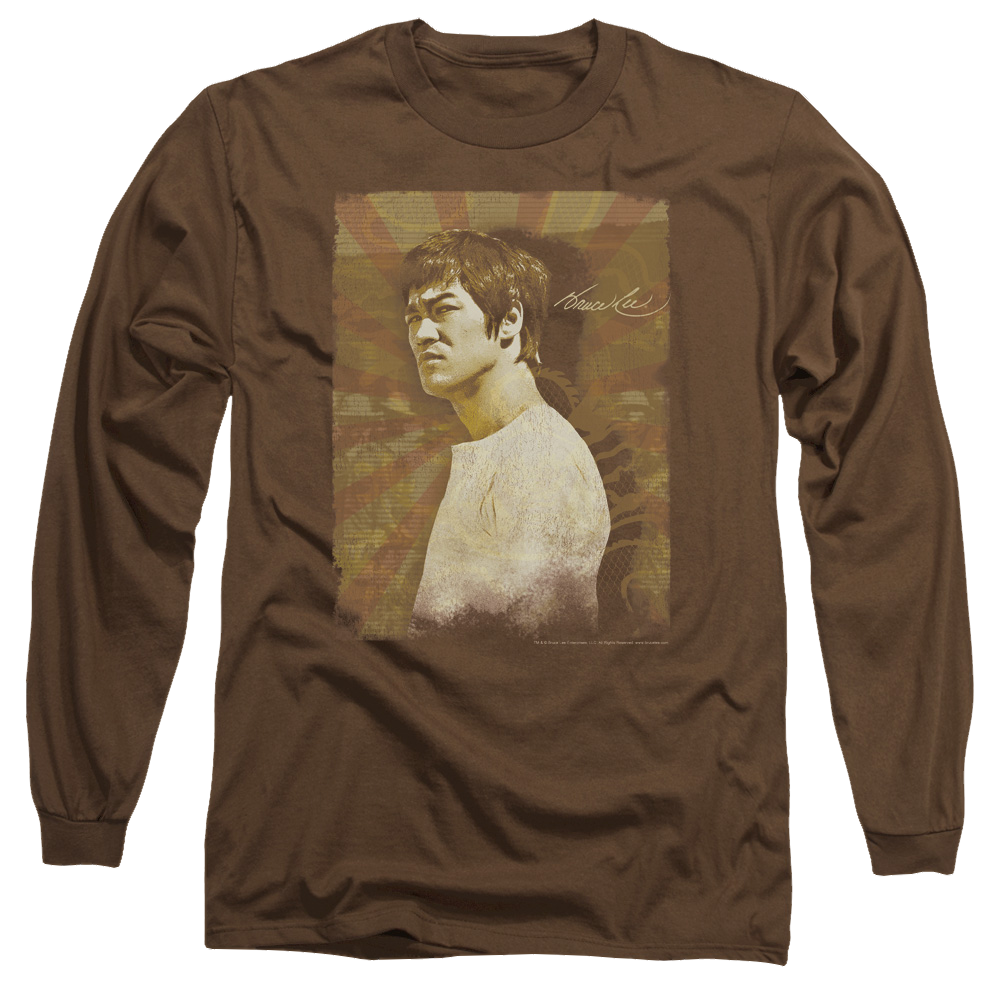 Bruce Lee Anger - Men's Long Sleeve T-Shirt Hoodie, Sweatshirt | ZylaModa.com
