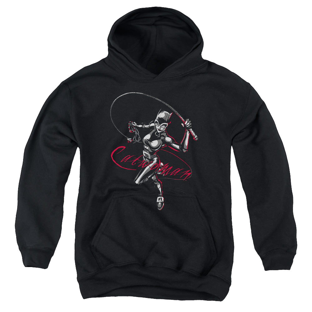 Catwoman Kitten With A Whip - Youth Hoodie T-Shirts, Sweatshirt | ZylaModa.com
