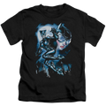 Catwoman Moonlight Cat - Kid's T-Shirt Hoodie, Sweatshirt | ZylaModa.com