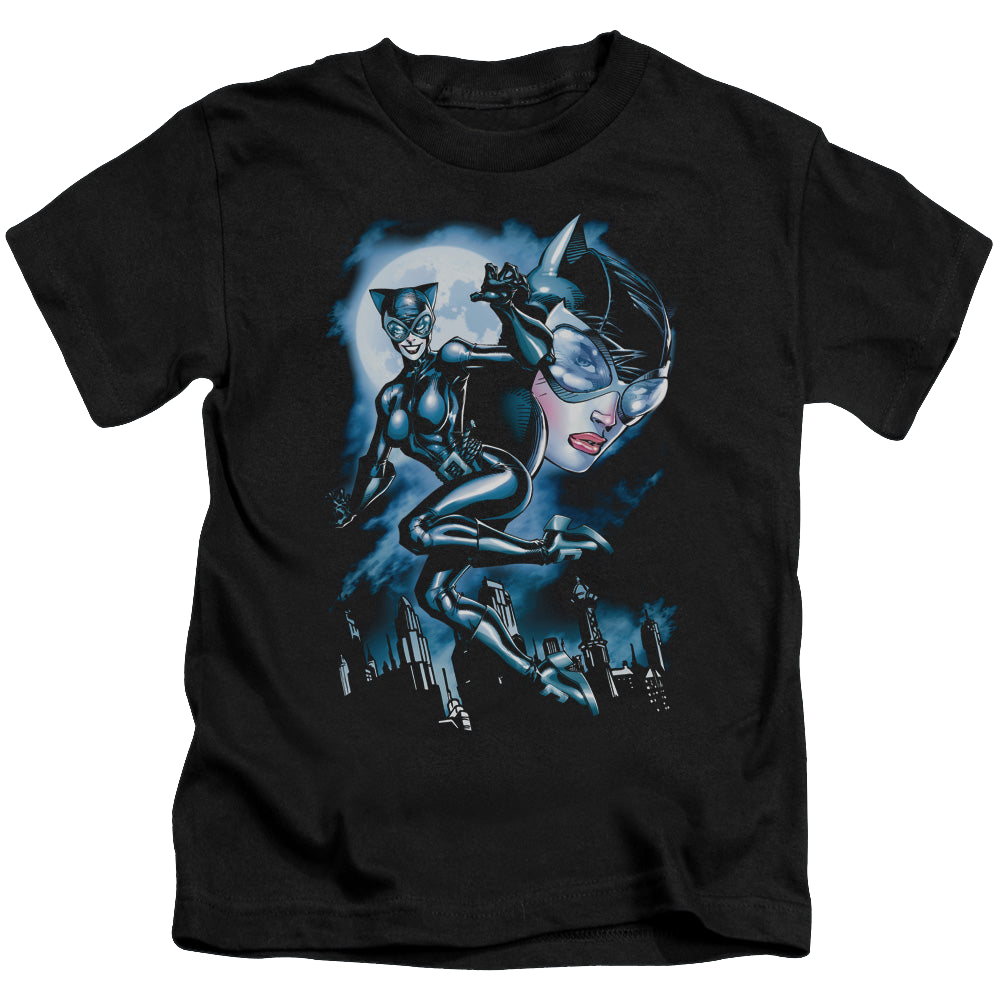 Catwoman Moonlight Cat - Kid's T-Shirt Hoodie, Sweatshirt | ZylaModa.com