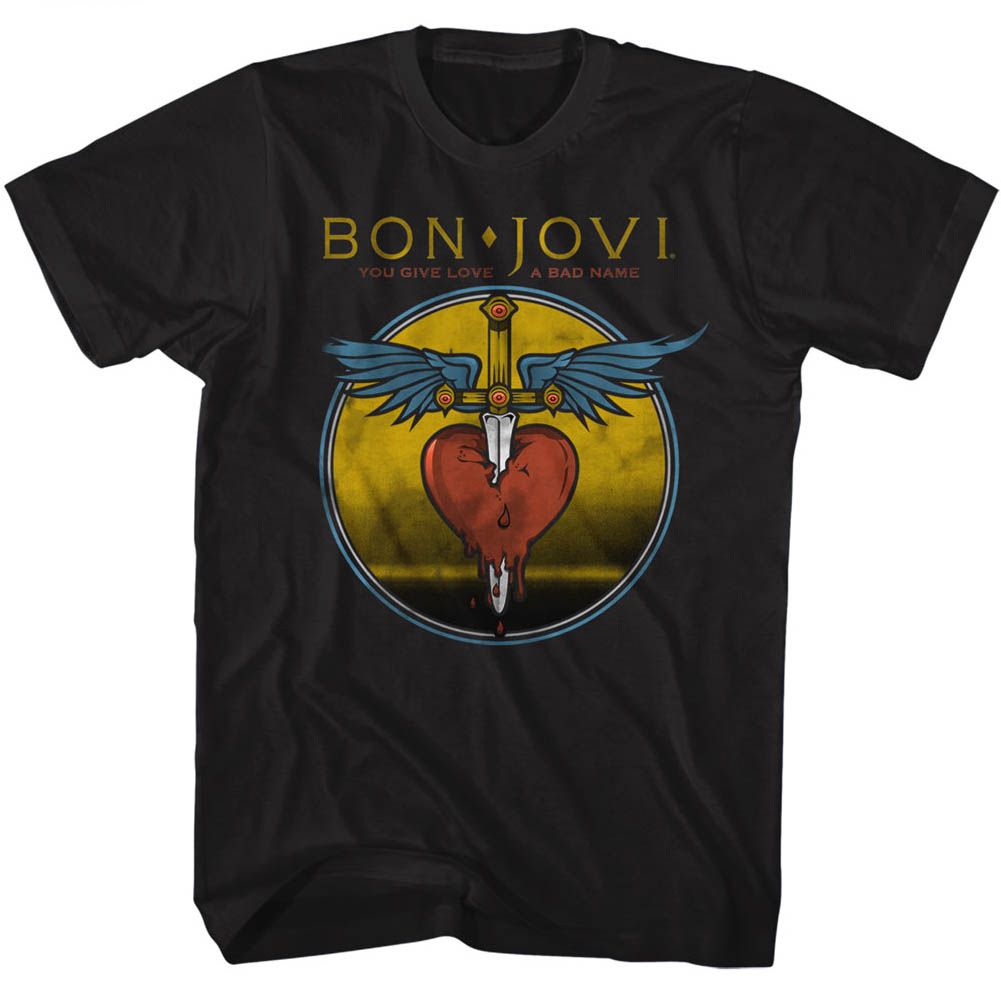 Bon Jovi Bad Name Official T-Shirt Style001 Hoodie, Sweatshirt | ZylaModa.com
