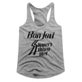 Bon Jovi Slippery When Official Ladies Racerback Shirt Hoodie, Sweatshirt | ZylaModa.com