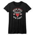 Bon Jovi NJ38 Official Ladies T-Shirt Hoodie, Sweatshirt | ZylaModa.com