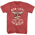 Bon Jovi Bad Medicine Official Heather T-Shirt Style001 Hoodie, Sweatshirt | ZylaModa.com
