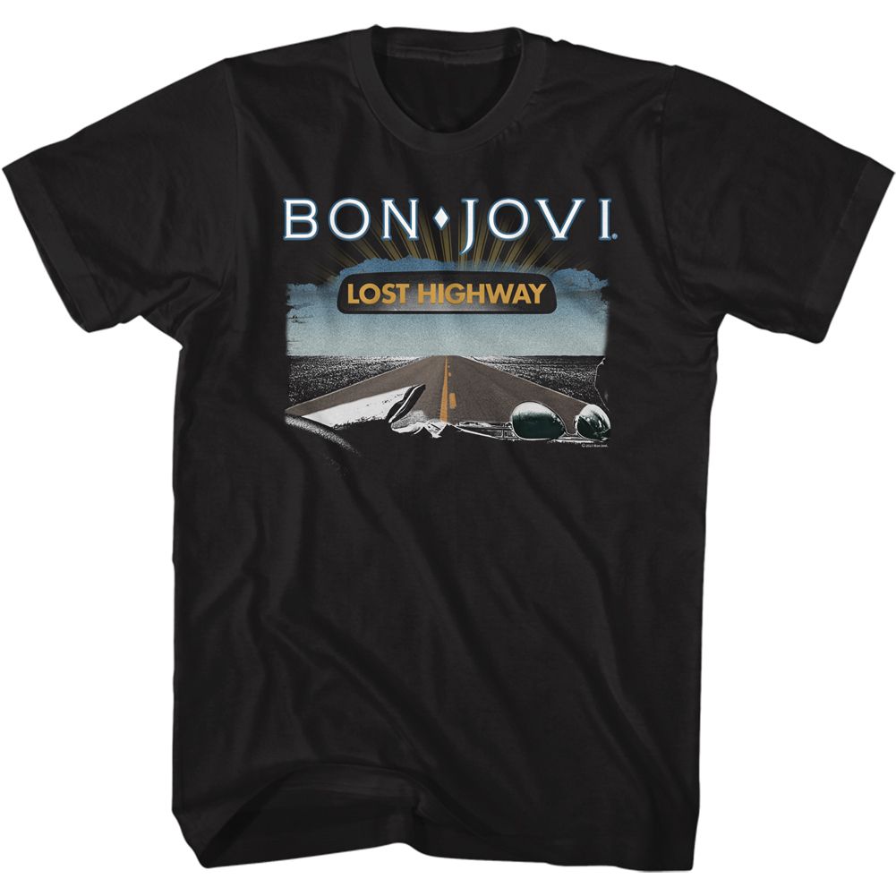 Bon Jovi Lost Highway Official T-Shirt Hoodie, Sweatshirt | ZylaModa.com