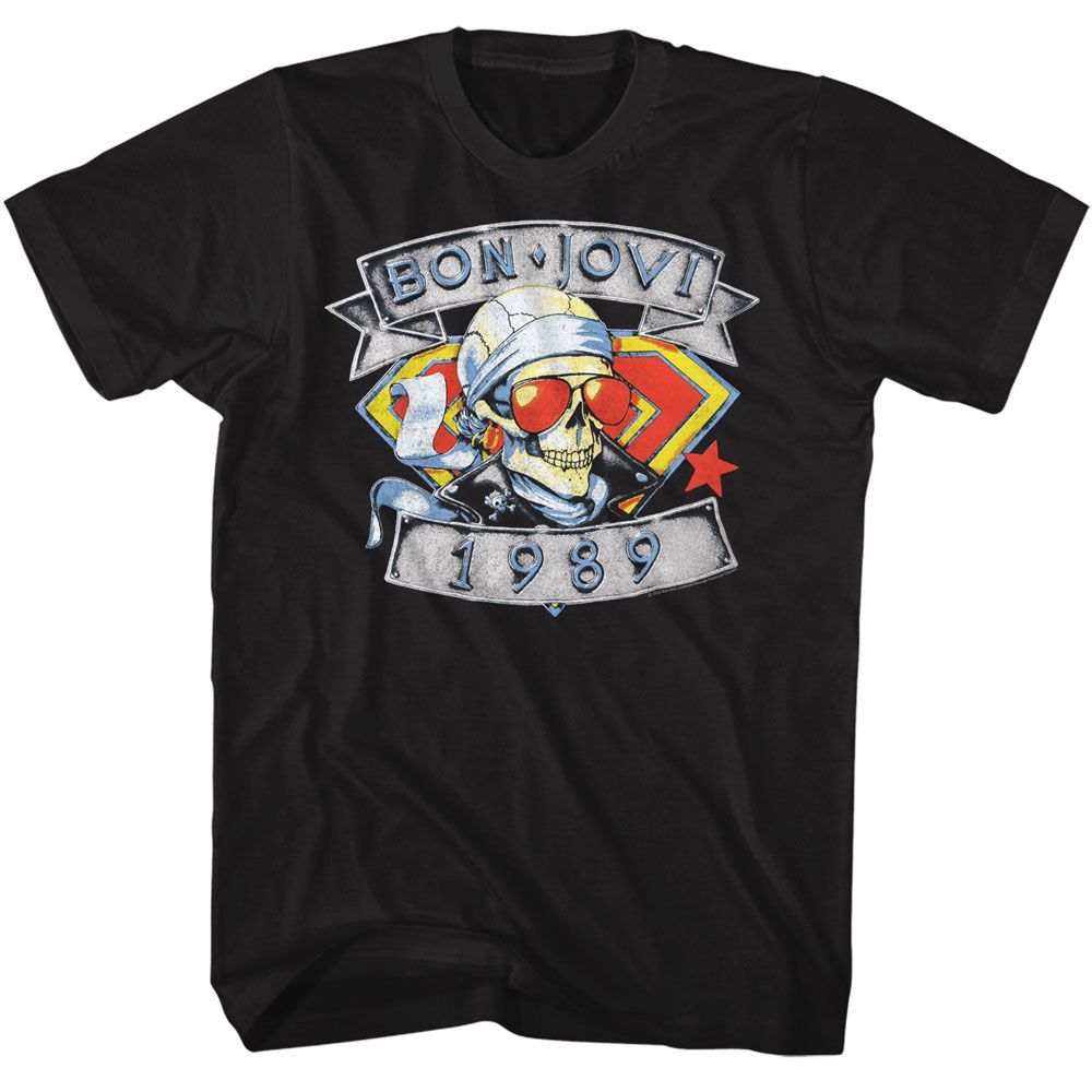 Bon Jovi Skull Man T-Shirt Hoodie, Sweatshirt | ZylaModa.com