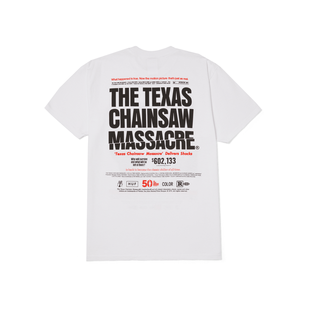 HUF x The Texas Chainsaw Massacre Box Office T-Shirt Hoodie, Sweatshirt | ZylaModa.com (Image 2)