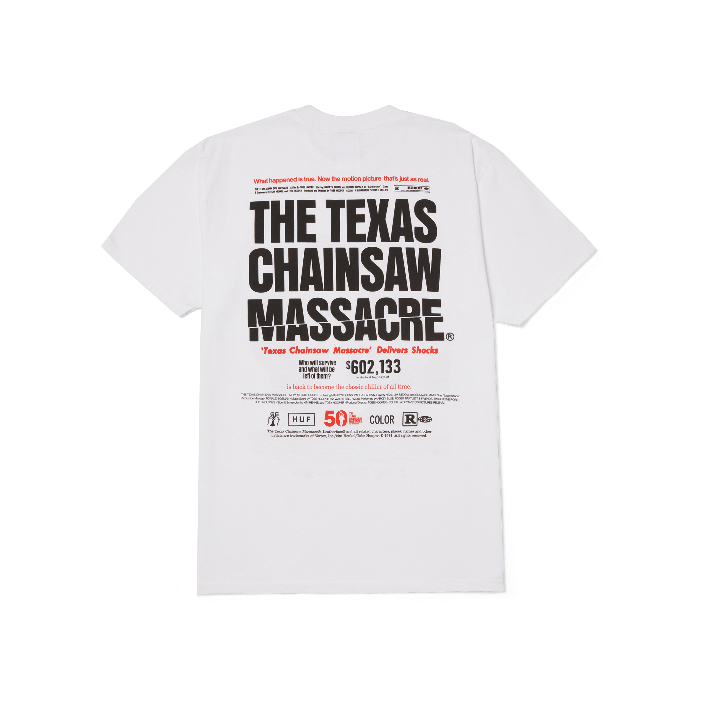 HUF x The Texas Chainsaw Massacre Box Office T-Shirt Hoodie, Sweatshirt | ZylaModa.com (Image 2)