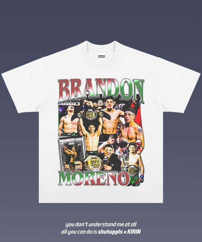 BRANDON MORENO Tee | Vintage Tee Graphic T-Shirt Sweatshirt Hoodie | Sport Tee - Gift For Fan 1.0 | ZylaModa.com