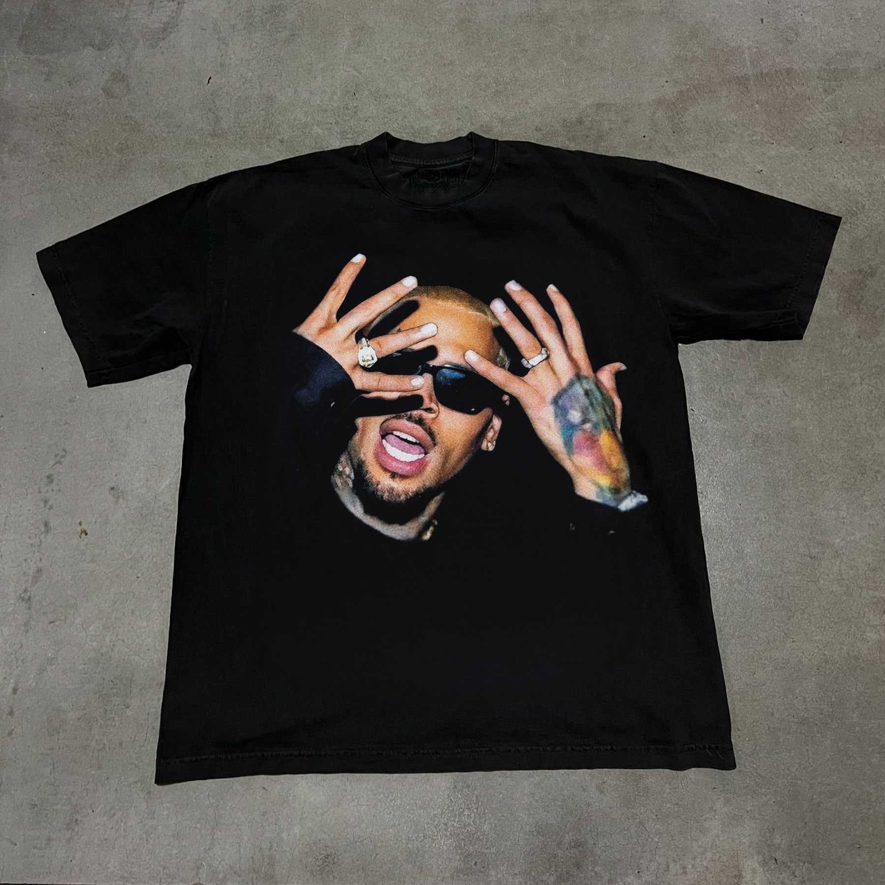 24 'BREEZY' HEAVYWEIGHT BLACK TEE Hoodie, Sweatshirt | ZylaModa.com (Image 1)
